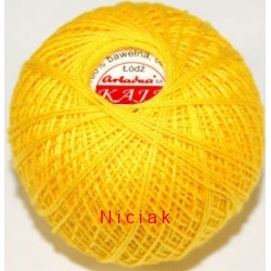 Kordonek Kaja 15 - kolor 305 - żółty